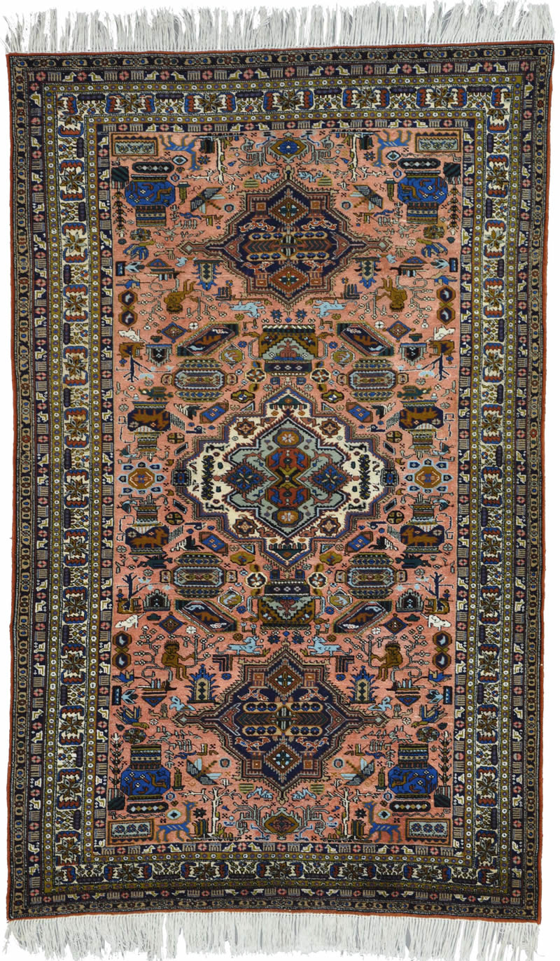 Ardabil Silk Persian Rug
